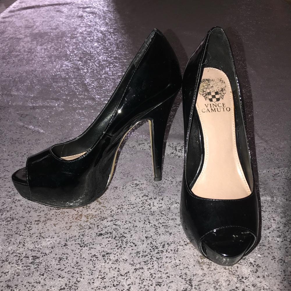 Black heels